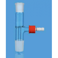 Laboratory Glass Vacuum Straight Adapter
